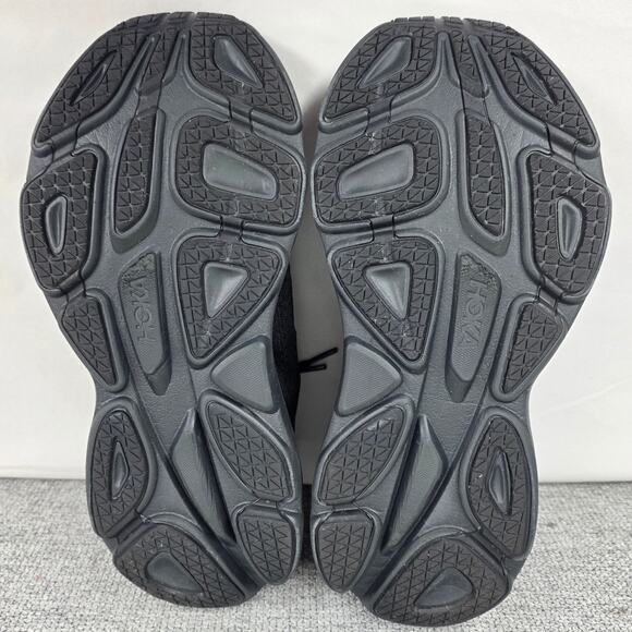 HOKA ONE ONE BONDI 8 WIDE MEN'S RUNNING SHOES – SIZE 8.5 – BLACK – MAX CUSHION - Picture 7 of 10